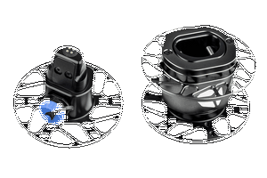 Cube Controls QRX Full Set, Magnetic - black-QRXFSETBLKMAG
